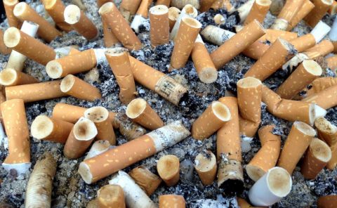 Colillas de cigarros